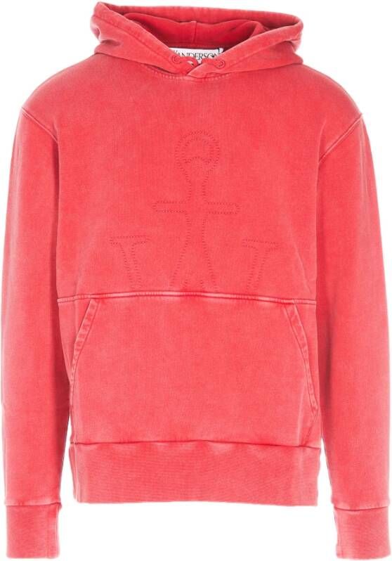 JW Anderson Sweaters Red Rood Heren