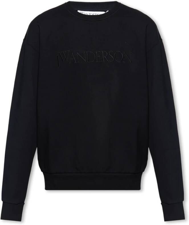 JW Anderson Sweatshirt met logo Zwart Heren