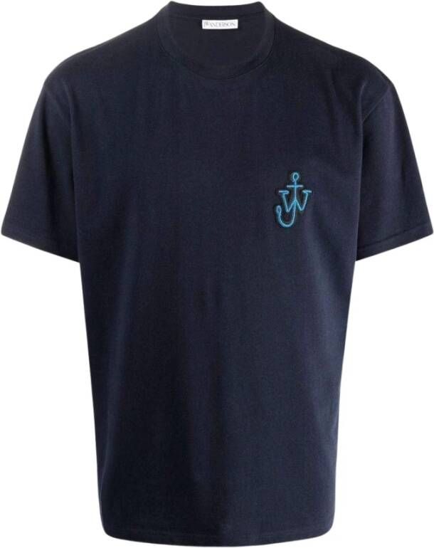 JW Anderson T-shirt Blauw Heren