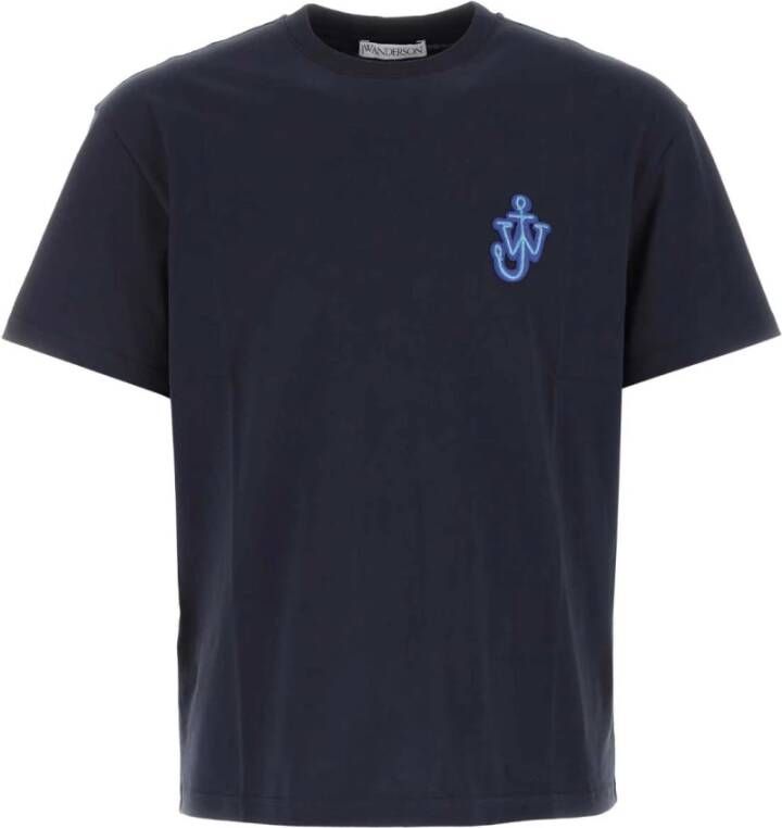 JW Anderson T-shirt Blauw Heren