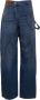 JW Anderson Gedraaide Wide-Leg Jeans Blue Heren - Thumbnail 3