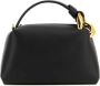 JW Anderson Zwarte leren Corner handtas Zwart Dames - Thumbnail 1