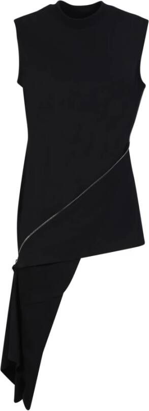 JW Anderson Zwarte mouwloze top met uniek design Zwart Dames