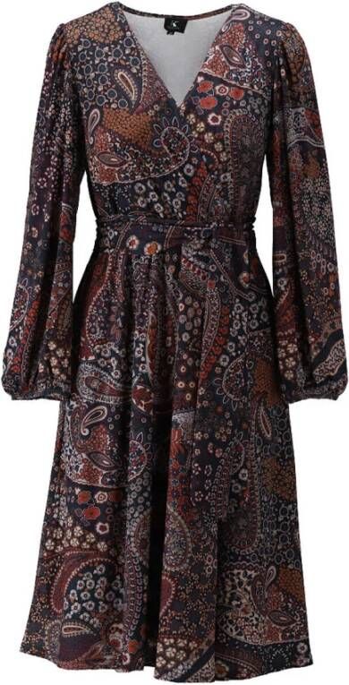 K-Design Jurk Blauw Dames