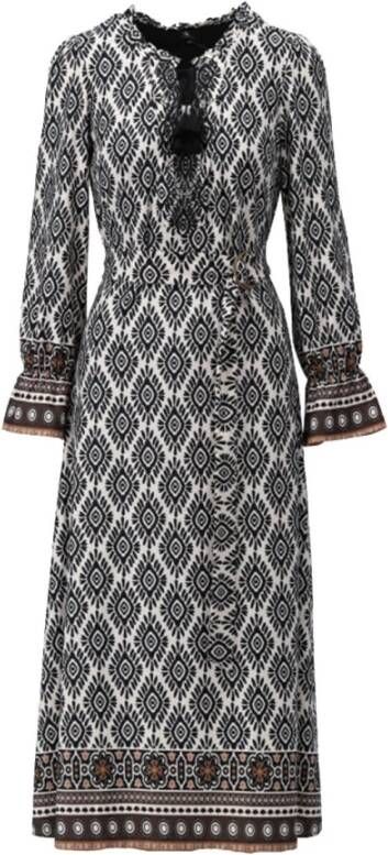 K-Design Stijlvolle Jurk Zwart Dames