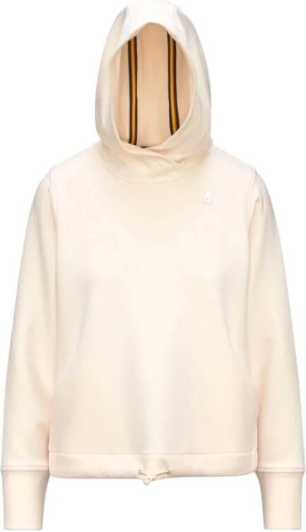 K-way 361 Beige Ecru Sweatshirt Beige Dames