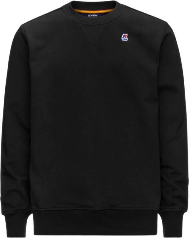 K-way Baptiste Crewneck Sweater Zwart Black Heren