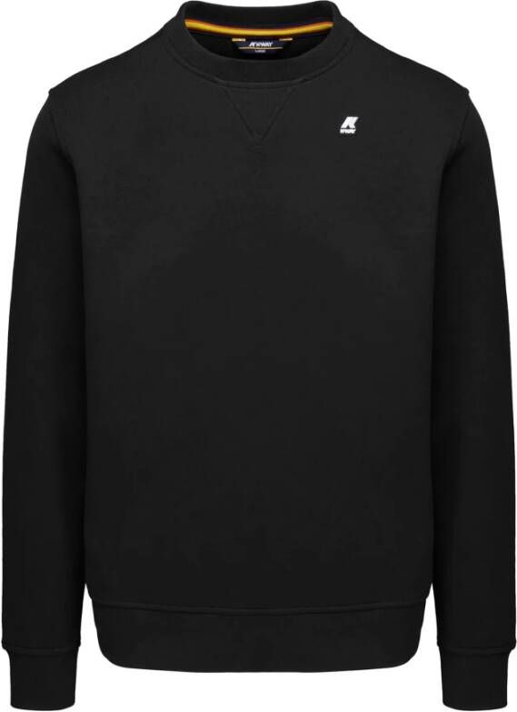 K-way Baptiste Zwarte Sweatshirt Zwart Heren