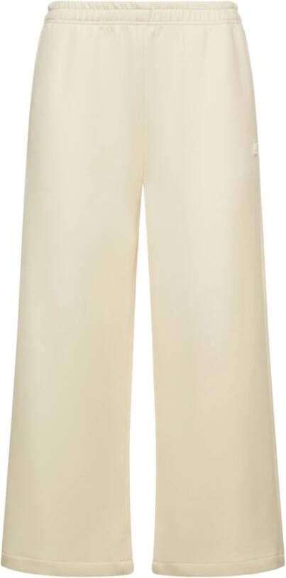 K-way Beige Ecru Broek Beige Dames