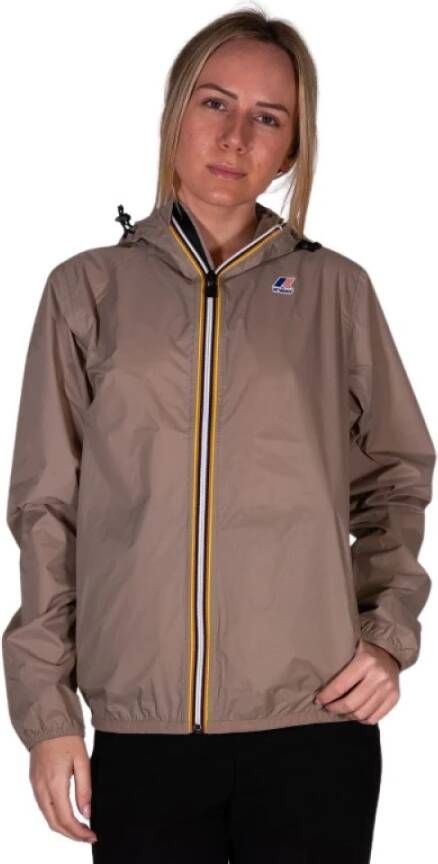 K-way Beige Taupe Claude 3.0 Jas