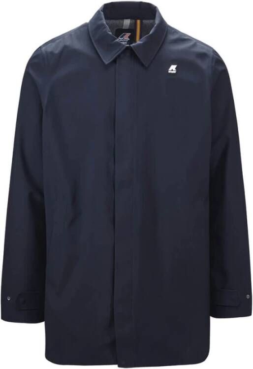 K-way Benny Bonded Jersey K7111tw K89 Men Jacket Blauw Heren