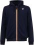 K-way Stijlvolle hoodie voor buitenactiviteiten Blue Heren - Thumbnail 5