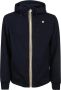 K-way Zachte Sweatshirt met Verstelbare Capuchon Blue Heren - Thumbnail 3