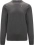 K-way Heren Ronde Hals Sweater Grijs Melange Gray Heren - Thumbnail 3