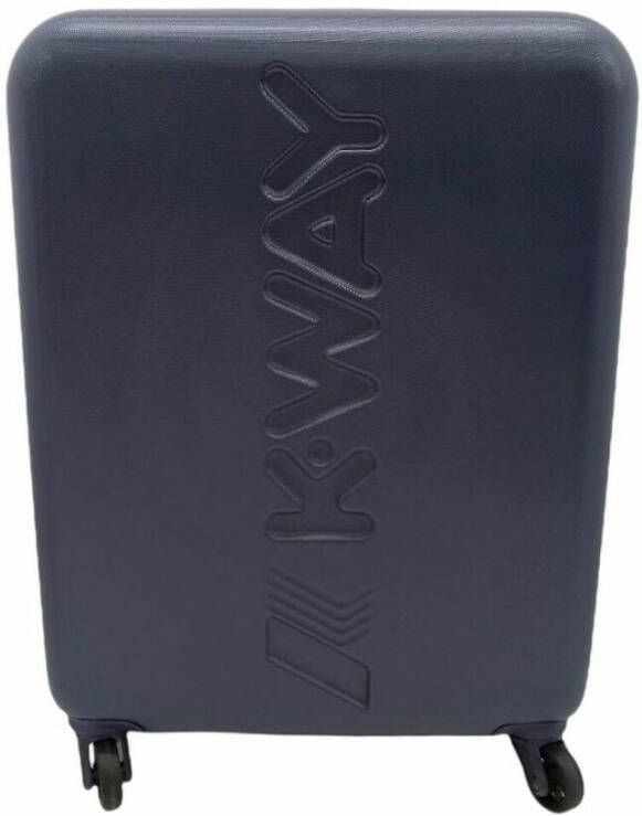 K-way Blauwe Unisex K-Air Cabin Harde Trolley Zwart Unisex