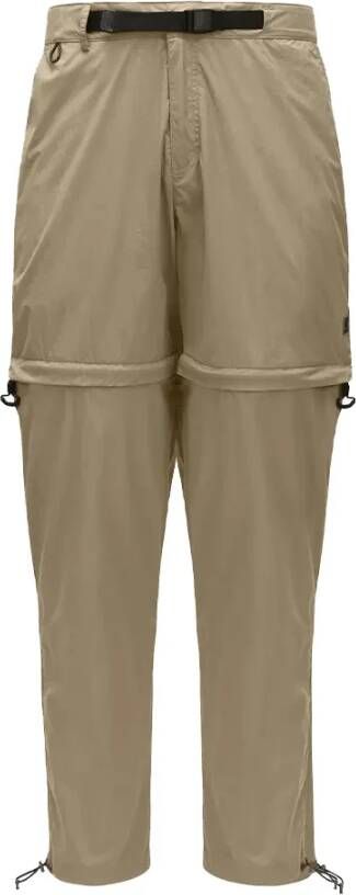 K-way Cargo Broek Beige Taupe Maat S Bruin Heren
