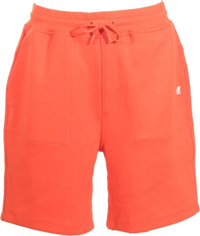 K-way Casual Shorts Oranje Heren