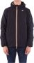 K-way Omkeerbare Hoodie Jas Jacques Warm Black Heren - Thumbnail 7