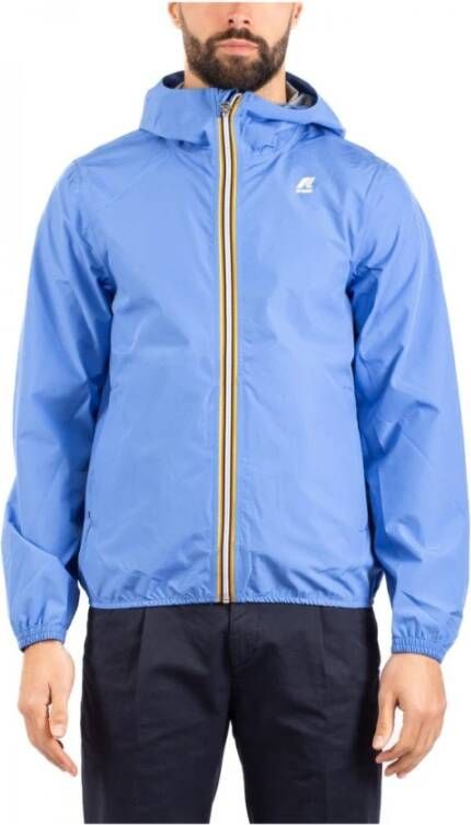 K-way Coats Blauw Heren