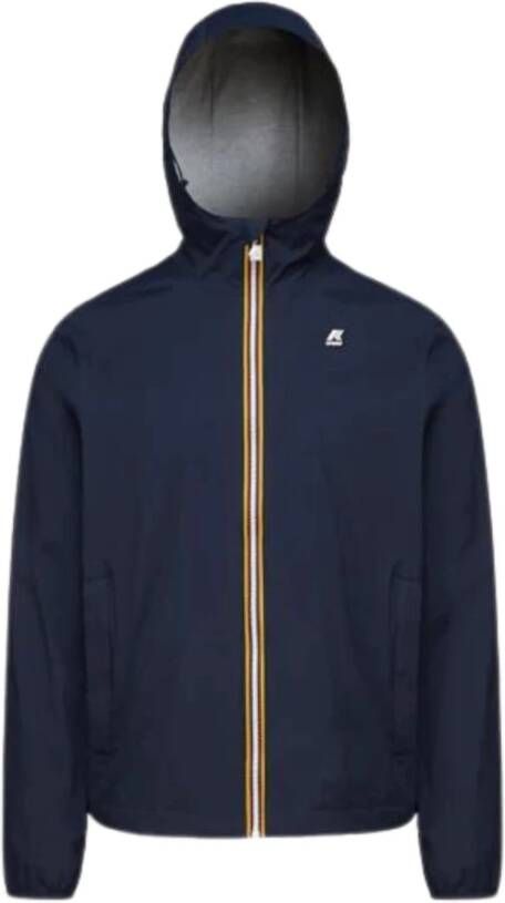 K-way Coats Blauw Heren
