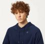 K-way Comfortabele Katoenen Hoodie voor Heren Blauw Heren - Thumbnail 1