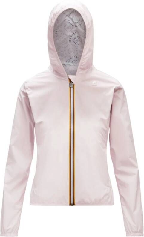 K-way Comfortabele zip-through sweatshirt voor vrouwen Roze Dames