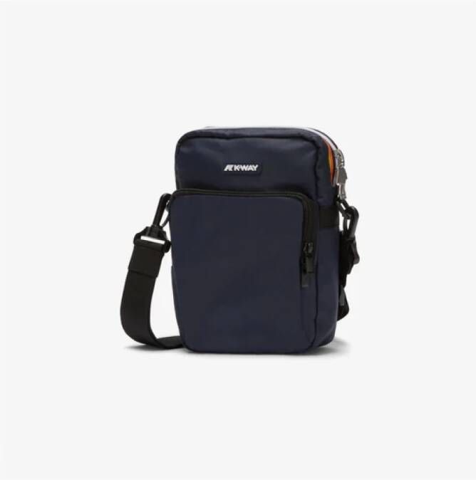 K-way Blauwe Schoudertas voor Mannen Blue Heren