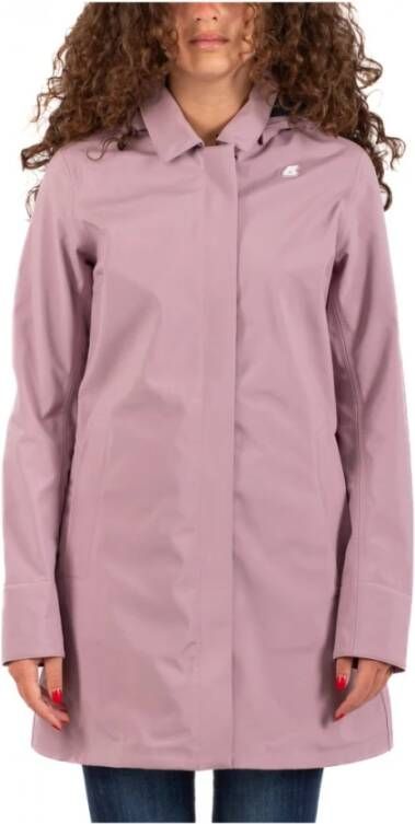 K-way Dames Blouson Jas Purple Dames