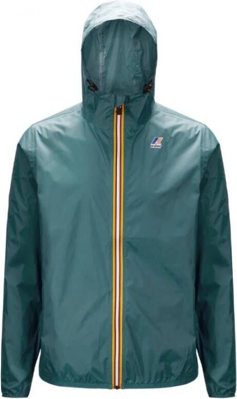 K-way Compacte winddichte jas Claude blauw Green
