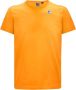K-way De Echte Edouard Unisex T-Shirt Oranje Unisex - Thumbnail 1