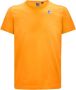 K-way De Echte Edouard Unisex T-Shirt Oranje Unisex - Thumbnail 1