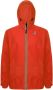 K-way Waterdichte Winddichte Ademende Jas Rood Unisex - Thumbnail 2