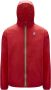 K-way Rode Sportieve Hoodie met Logo Red Heren - Thumbnail 2
