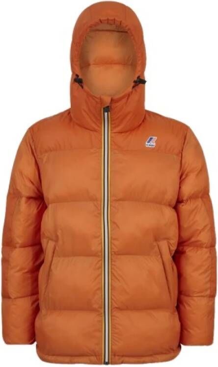 K-way Winterjassen Oranje Heren