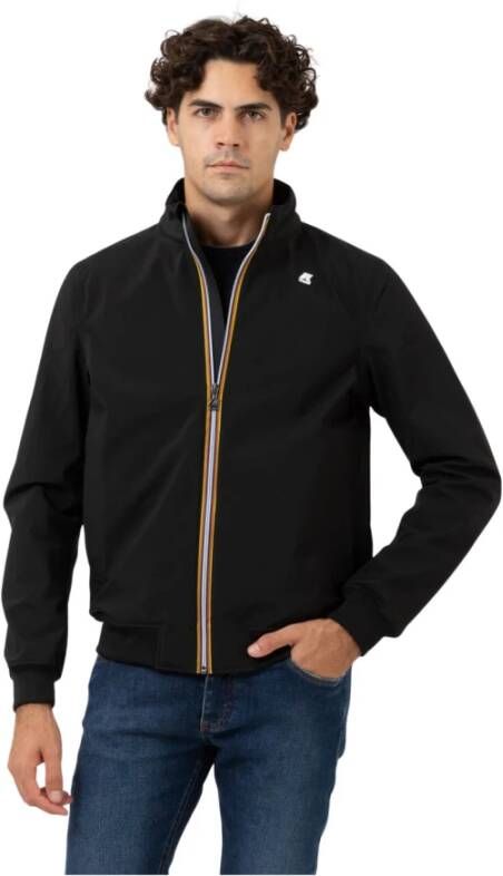 K-way Down Jackets Zwart Heren