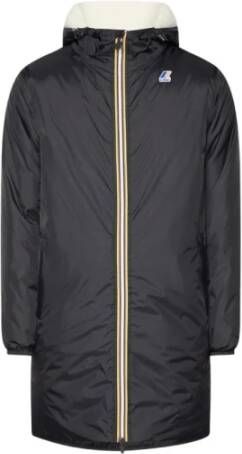 K-way Down Jackets Zwart Heren