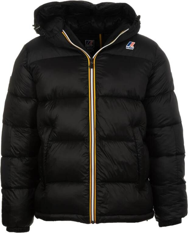 K-way Down Jackets Zwart Heren