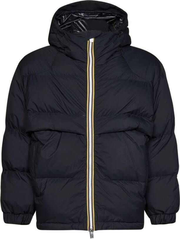K-way Down Jackets Zwart Heren