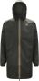K-way Elegante 3.0 Eiffel Parka voor Heren Zwart Heren - Thumbnail 1