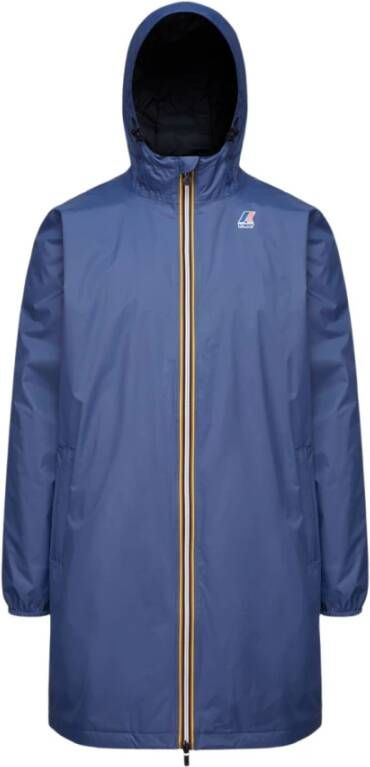 K-way Eiffel 3.0 Warme Regenjas Blauw Unisex
