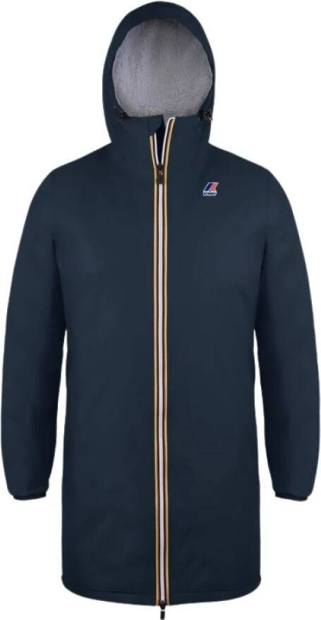 K-way Eiffel Orsetto Vrai 3.0 Parka Diepblauw Blauw Heren