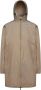 K-way Elegante 3.0 Eiffel Lange Jas Beige Unisex - Thumbnail 1
