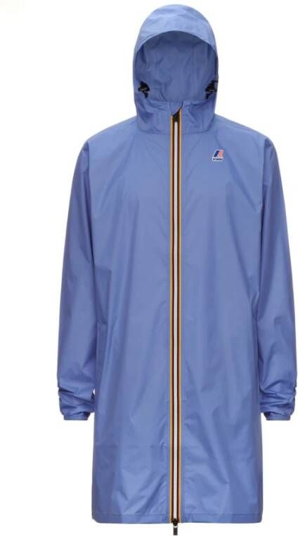 K-way Elegante 3.0 Eiffel Lange Jas Blauw Unisex