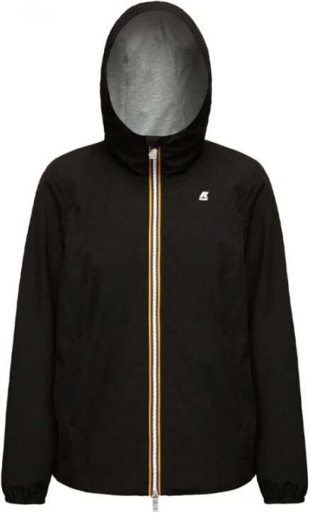 K-way Elegante en Comfortabele Marguerite Stretch Hoodie Black Dames