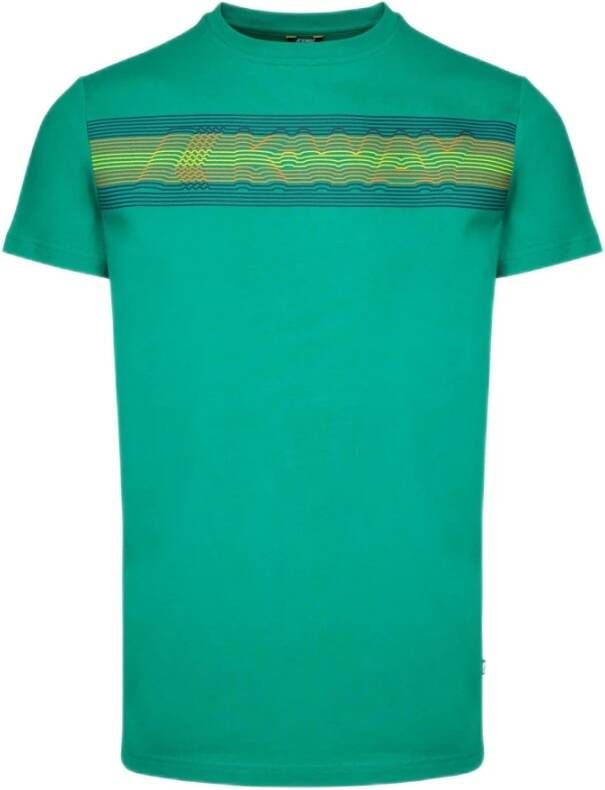 K-way Essentiële Heren T-Shirt Groen Heren