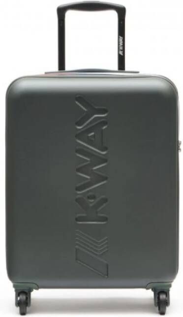 K-way Middelgrote Trolley Koffer Green Unisex