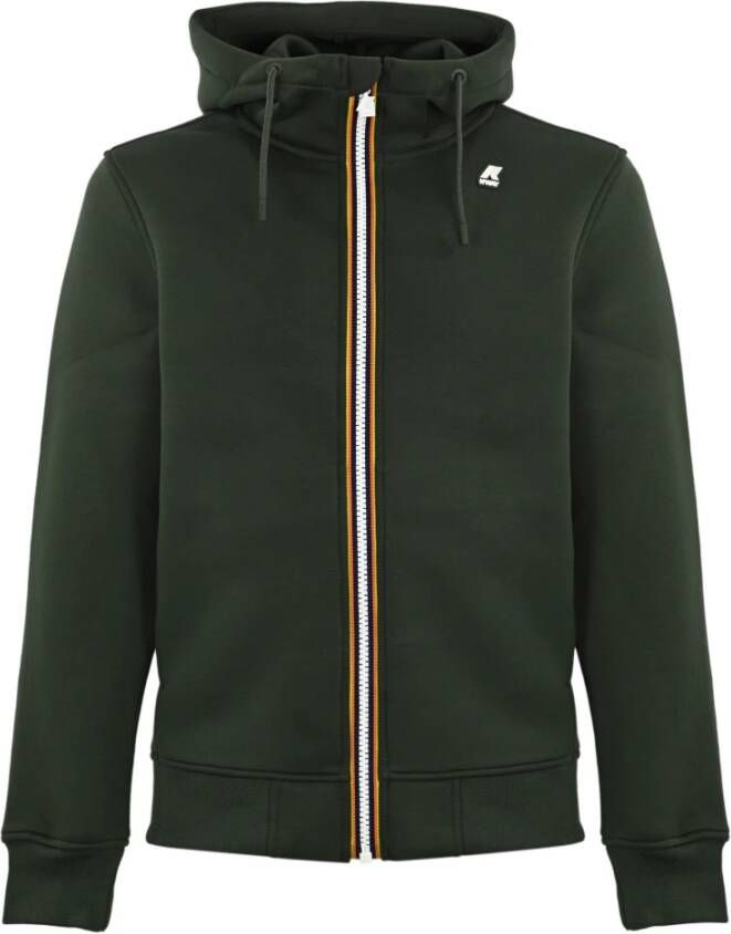 K-way Heren Polyester Trui Green Heren