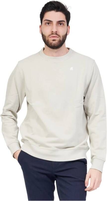 K-way Hoodies Beige Heren