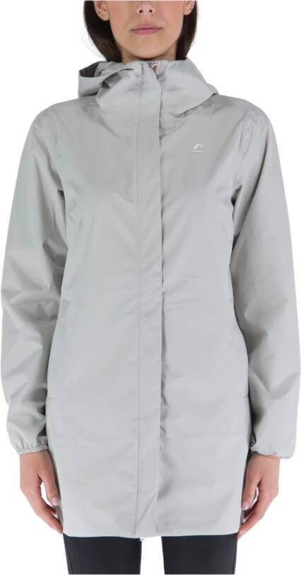 K-way Hoodies Grijs Dames