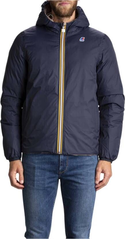 K-way Jacket MAN Jacques Thermo P2D_L Blauw Heren